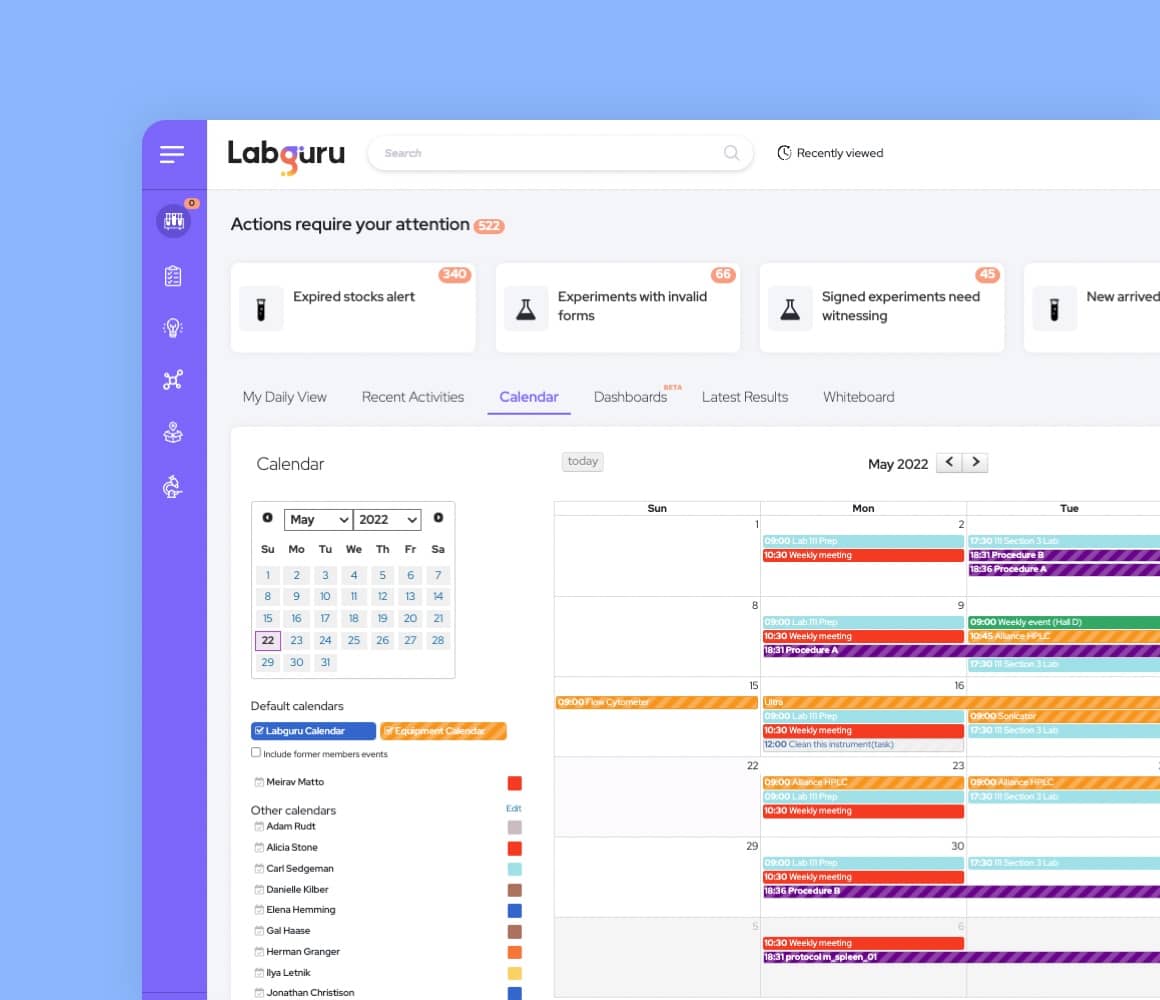 Electronic Lab Notebook | Labguru