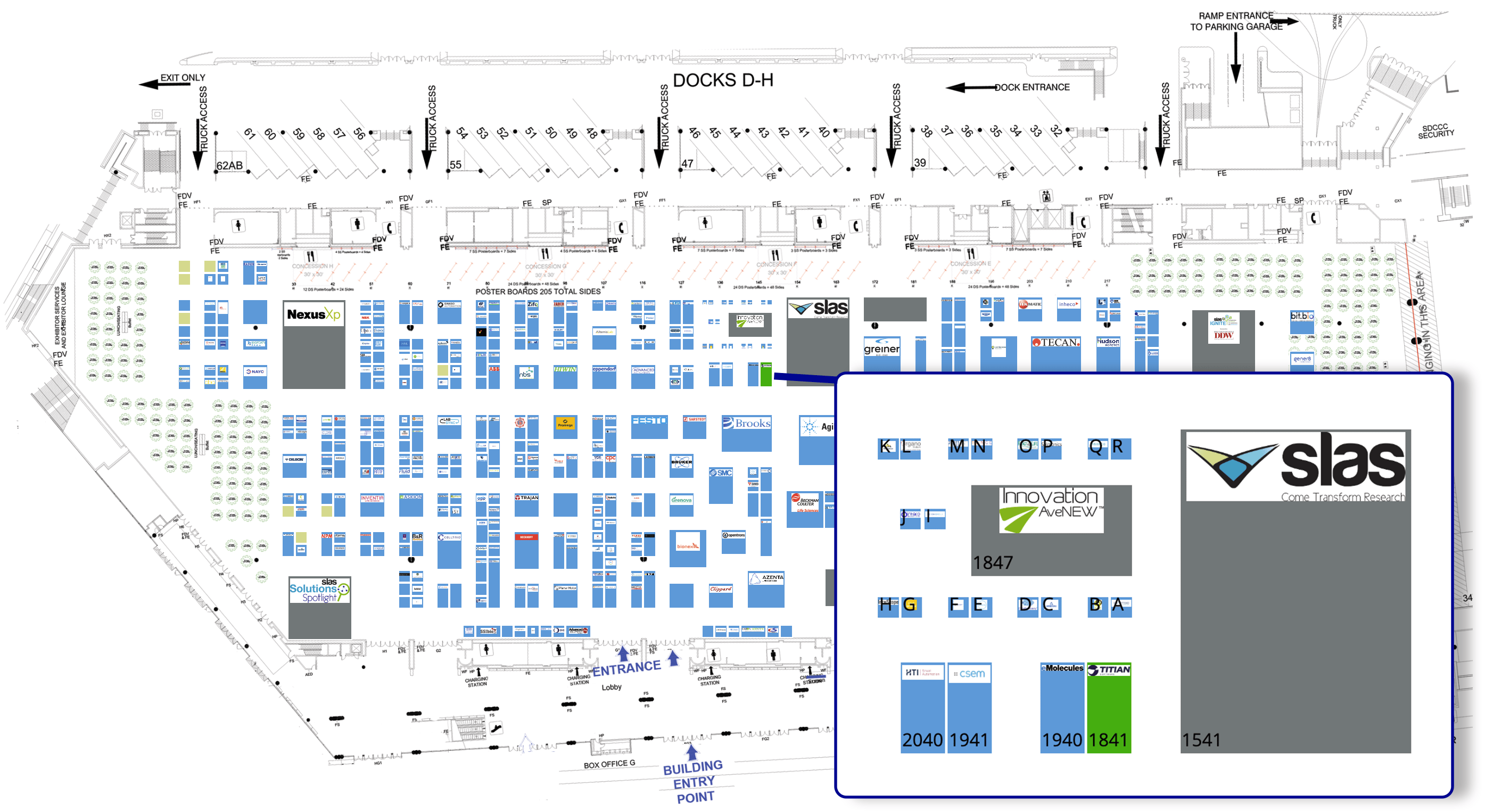 SLAS map